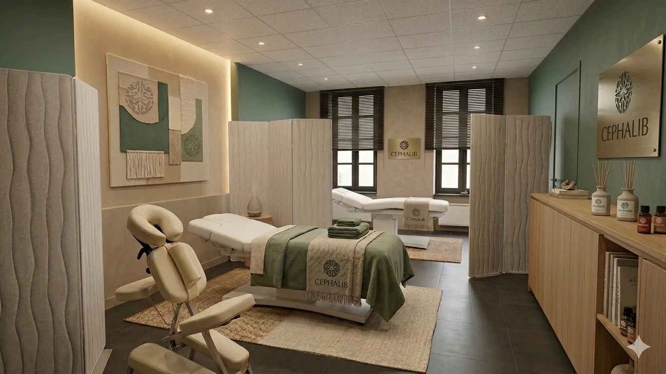 Intérieur du centre Céphalib